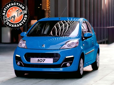 Best Peugeot 107 Hatchback Special Editions 1.0 Sportium 5dr Lease Deal