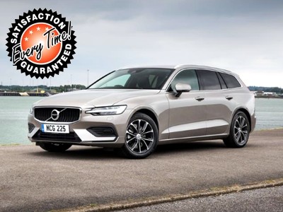 Best Volvo V60, D5, R Des, Auto, Black Sapphire Black & Cream half leather, Conv. pack & Heated seats Lease Deal