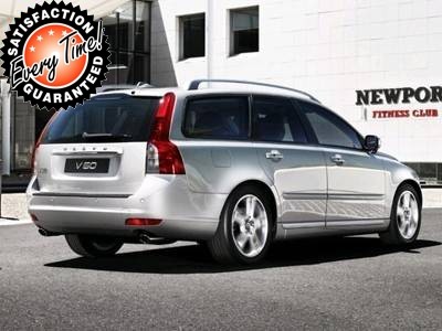 Best Volvo V50 D2 SE Lux Man Black Sapphire Calcite leather Bluetooth & Heated front seats Lease Deal