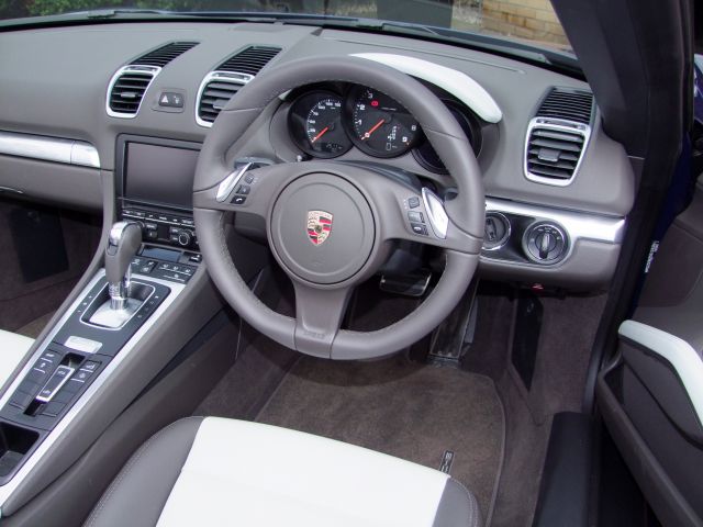 Inside a Porsche