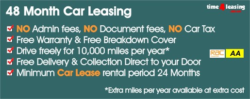 4 Year Car Leasing / 48 month Car leasing