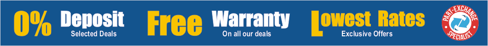 No Deposit Car Leasing - 50% off Manufacturer List Prices and Pay Nothing up front.