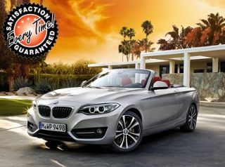 Best BMW 2 Series Convertible 218i M Sport 2dr (SatNav) Lease Deal