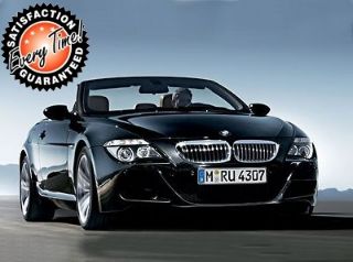 Best BMW 6 SERIES CONVERTIBLE 630i Sport 2dr Auto - Black exterior, red leather Lease Deal