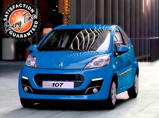 Best Peugeot 107 1.0 Active 3 Door Lease Deal