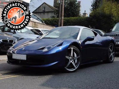 Best Ferrari 458 4.5 Italia 2dr Auto (Good or Fair Credit History) Lease Deal