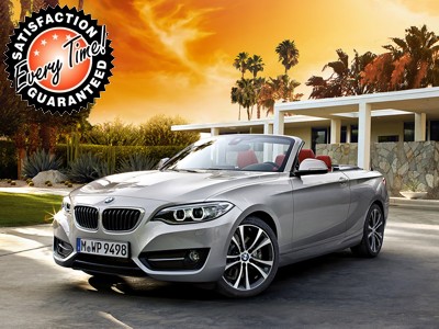 Best BMW 2 Series Convertible 218i M Sport 2dr (SatNav) Lease Deal