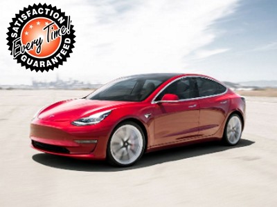 Best Tesla Model 3 Saloon Long Range AWD 4DR Auto Lease Deal
