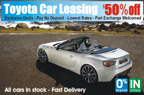 Toyota Lease Deals  Best Prices at Time 4 Leasing