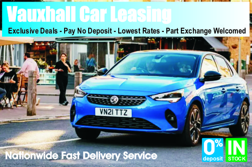 Vauxhall Car Leasing