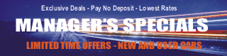 No Deposit Car Leasing - 50% off Manufacturer List Prices and Pay Nothing up front.